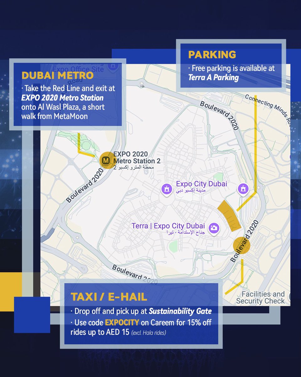 MetaMoonFest's tweet image. Pack light for #MetaMoonInDubai tomorrow! Leave the clutter behind—just bring your energy and fabulous self! ✨

⚠️ Last few tickets left! Get yours now at ticketmaster.ae/event/19082970…