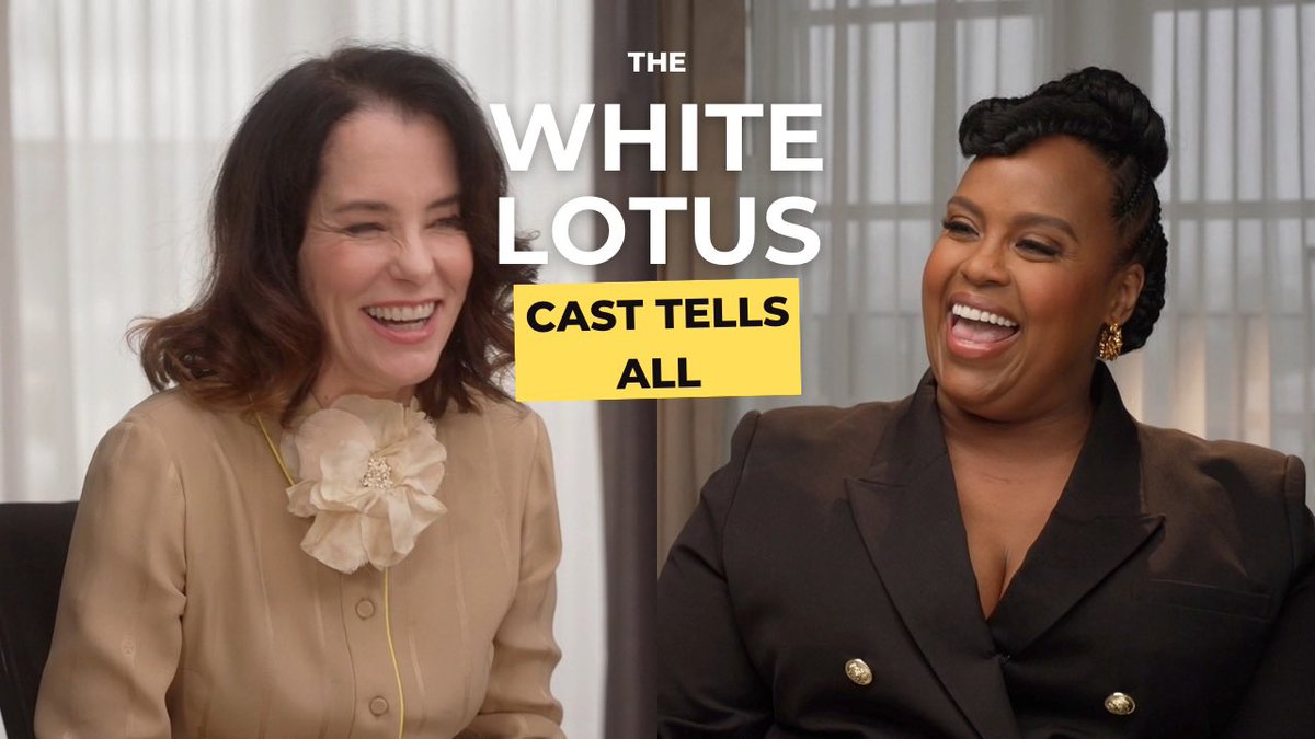 Sunday marks the new season of #WhiteLotus and I sat down with the cast for all the tea…

youtu.be/ZdsUeMivPZE?si…
