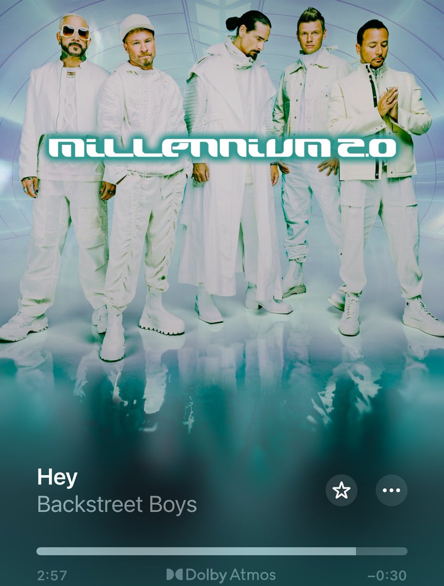 This new song is wow, chef's kiss. It's perfect. It's on repeat. <a href="/backstreetboys/">Backstreet Boys</a>