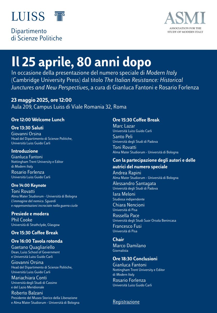 gianluca fantoni (@gianlucafanton4) on Twitter photo 23 May, at LUISS, Rome. 23 May, at LUISS, Rome.
