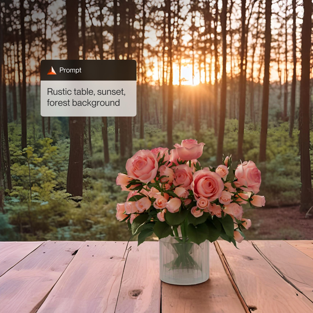 imagine_io's tweet image. 💐 Love (and creativity) is in the air! With imagineAI, transform product visuals effortlessly—no photoshoots, just stunning results.
🌹✨ Happy Valentine’s Day! 💕
#madewithimagine #AIvisualization #ValentinesDay #ProductPhotography #AIimage #CreativeDesign #DigitalStyling