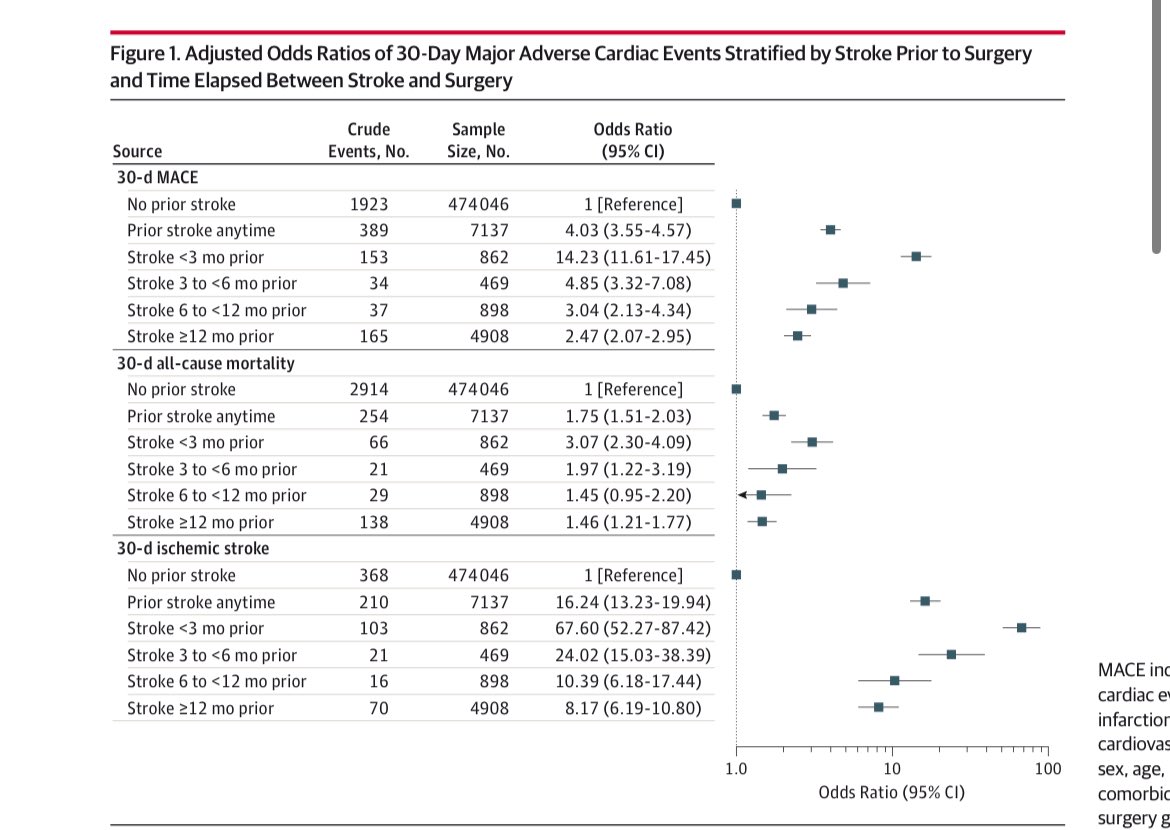Julieta Rosales (@j_rosales_md) on Twitter photo โฐ Timing after stroke for elective surgeries ๐ช
<3m ๐ด
3-6 m ๐
6-12 m ๐ก
> 12 m ๐ข
๐๐ป JAMA. 2014;312(3):269-277. doi:10.1001/jama.2014.8165
<a href="/interneurona/">INTERNEURONA</a> <a href="/SposatoL/">Luciano Sposato ๐ฆ๐ท๐จ๐ฆ</a> <a href="/neurona_critica/">Mica Schachter, MD ๐บ๐ฒ๐ฆ๐ท</a> <a href="/StrokeAHA_ASA/">Stroke AHA/ASA</a> โฐ Timing after stroke for elective surgeries ๐ช
<3m ๐ด
3-6 m ๐
6-12 m ๐ก
> 12 m ๐ข
๐๐ป JAMA. 2014;312(3):269-277. doi:10.1001/jama.2014.8165
<a href="/interneurona/">INTERNEURONA</a> <a href="/SposatoL/">Luciano Sposato ๐ฆ๐ท๐จ๐ฆ</a> <a href="/neurona_critica/">Mica Schachter, MD ๐บ๐ฒ๐ฆ๐ท</a> <a href="/StrokeAHA_ASA/">Stroke AHA/ASA</a>