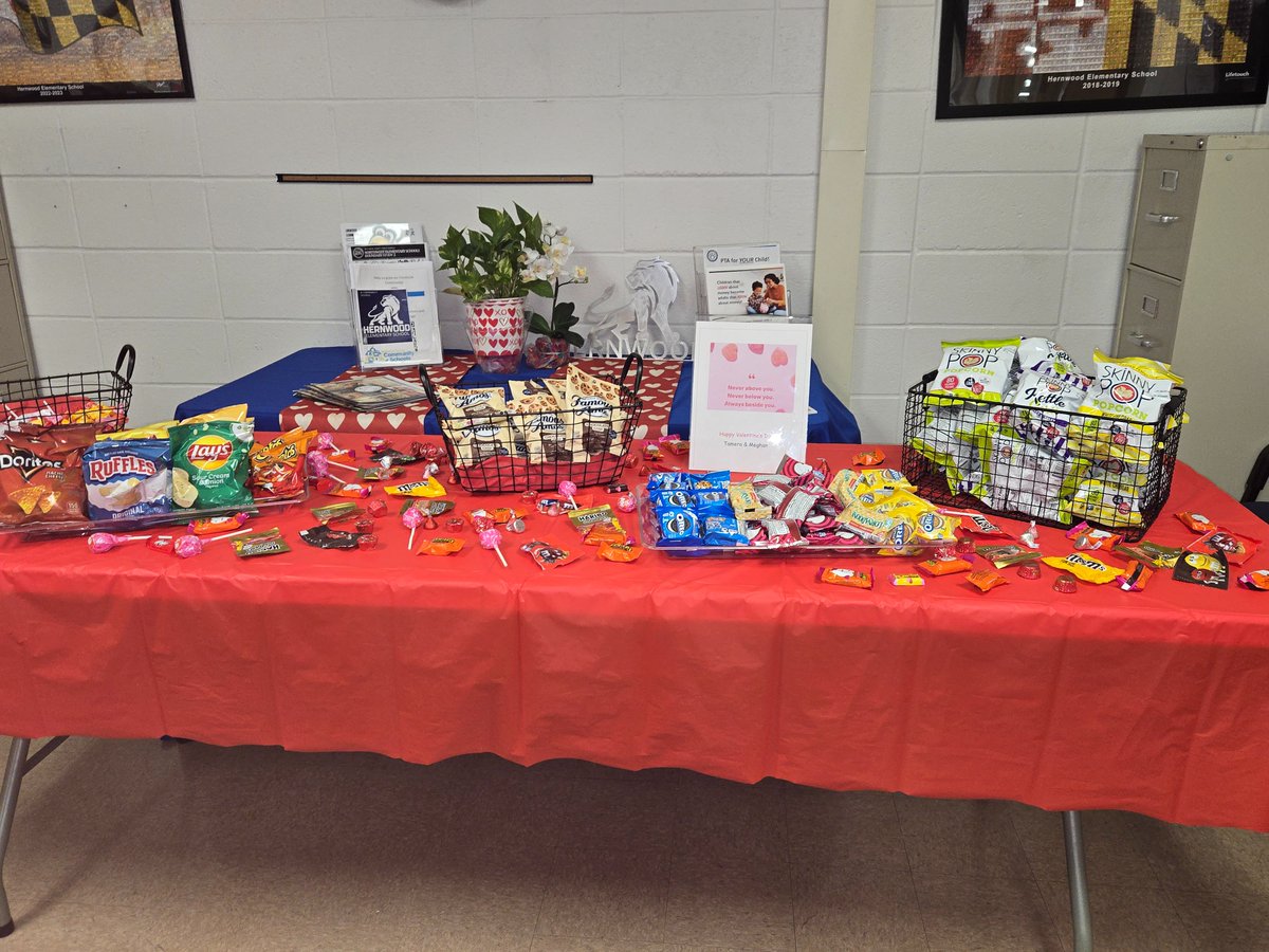 Always beside our teachers &amp; staff!
Happy Valentine's Day!