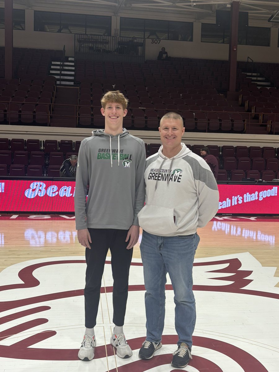 Huge thanks to <a href="/PatrickReilingh/">Patrick Reilingh</a> and <a href="/BUKnightsMBB/">Bellarmine Men’s Basketball</a> and staff for having me out on campus!!