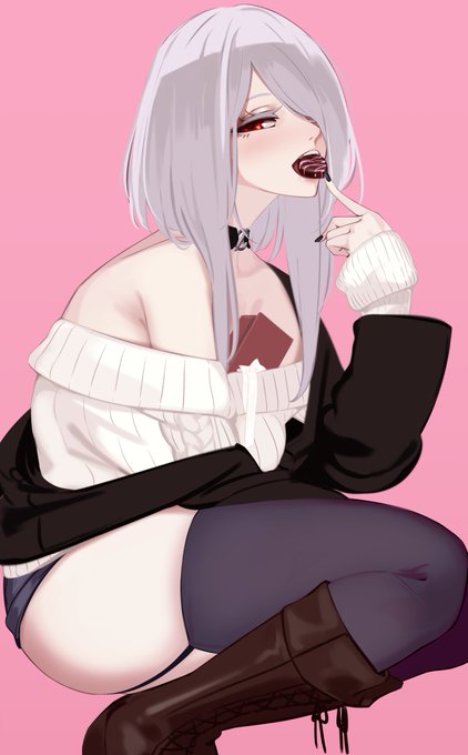 チョコはここだよ🍫 