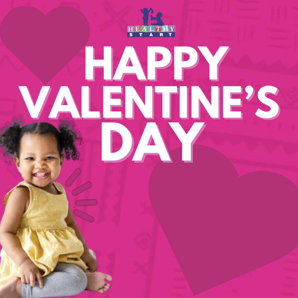 Today’s agenda: Spread love, joy, and chocolate! 

Happy Valentine’s Day from all of us at #HealthyStartPGH! 💌💜