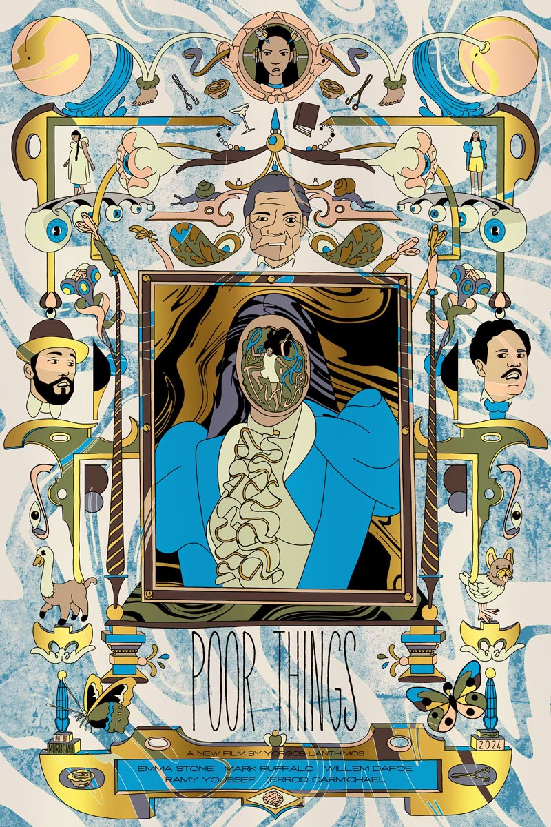 Poor Things by <a href="/Murugiah_/">MURUGIAH</a> . Dropping later today via Spoke Art. 3 different posters will be available.

#PoorThings #AlternativeMoviePoster #PosterDrop

posterpirate.co/movies/poor-th…