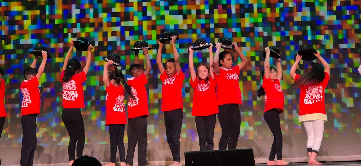 NazRahilla's tweet photo. @Carlton_MillsPS feeling so proud of our children! Last practise before going on stage in front of a live audience @BradfordTheatre @CATAcademyTrust #ChanceToDance #ExcellenceForAll https://t.co/kGM9ZJCLxN