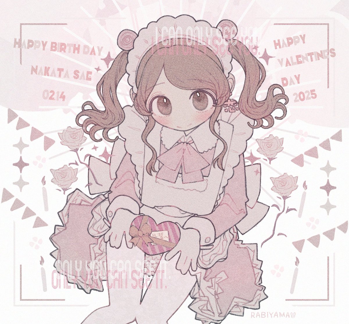🤍🩷紗江ちゃん誕生日おめでとう🩷🤍#中多紗江生誕祭2025