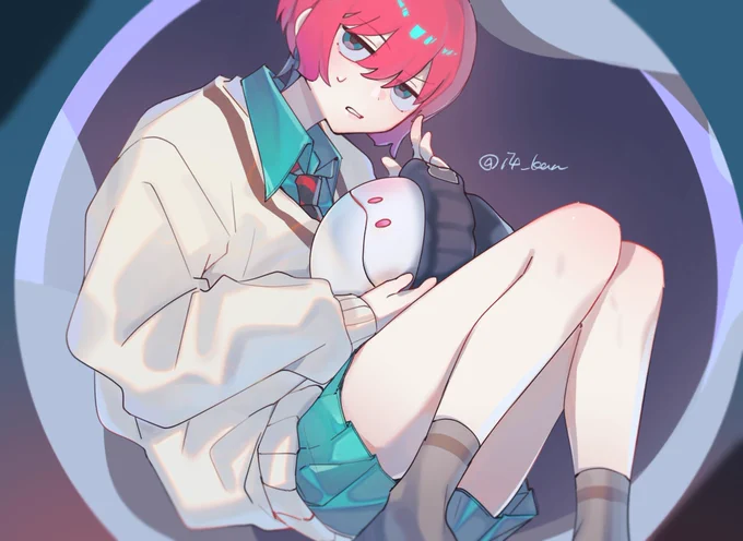 ジト目マチュとハロ