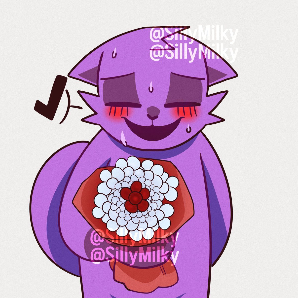 SillyMilki's tweet photo. #ValentinesDay #バレンタインデー #FelizSanValentin 

our favorite couple, mini comic for San Valentin, layer I gonna upload a fanart of this two. 

#SmilingCritters #dogdayxcatnap #DogdayCupid #CatnapArrow https://t.co/n3HVdln6hw