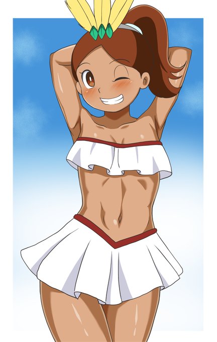 #バレンタインだから褐色肌貼ろうぜ
ドラえもん誕生日SP「クジラとまぼろしのパイプ島」のナーナちゃん 