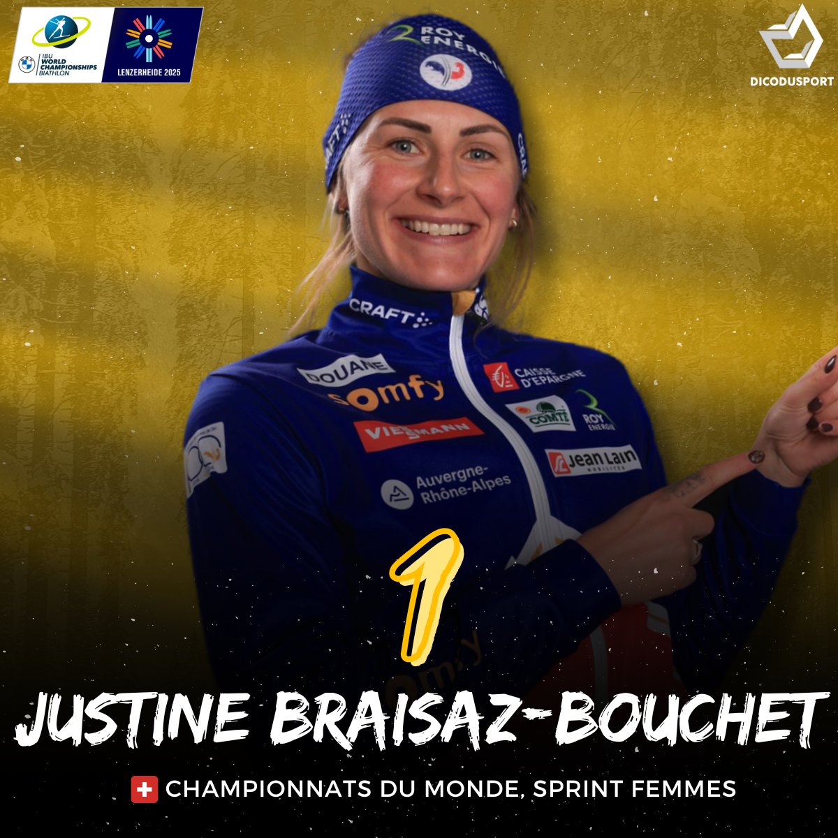 🔥🔥 𝐋𝐀 𝐑𝐄́𝐒𝐔𝐑𝐑𝐄𝐂𝐓𝐈𝐎𝐍 𝐃𝐄 𝐉𝐔𝐒𝐓𝐈𝐍𝐄 𝐁𝐑𝐀𝐈𝐒𝐀𝐙-𝐁𝐎𝐔𝐂𝐇𝐄𝐓 !!! Enterrée avant les Mondiaux, JBB va chercher le titre sur le sprint 😍😍🥇❄️🇫🇷
#lenzerheide2025 #biathlon