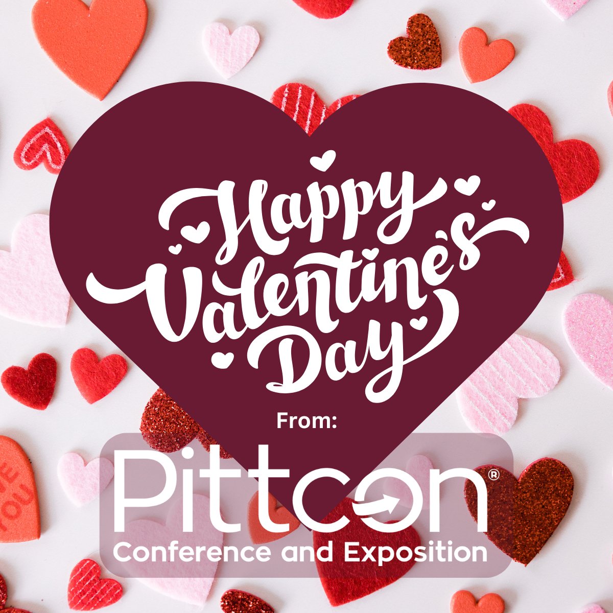 Pittcon's tweet image. 💘 Happy Valentine’s Day from Pittcon! 💘
Science has a special place in our hearts, and so do our amazing attendees, exhibitors, and supporters! Wishing you a day filled with love, discovery, and a little chemistry. ❤️🔬

#HappyValentinesDay #ScienceLove #Pittcon