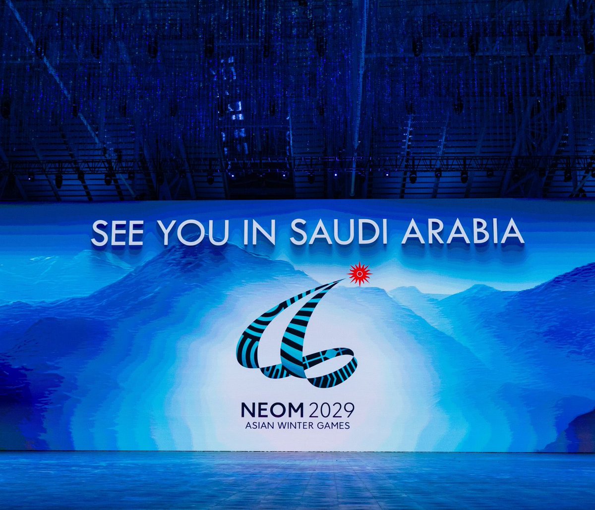بدعمٍ سخي من قيادتنا الرشيدة -حفظها الله-، أنظار العالم تتجه نحو #نيوم2029 🇸🇦

نتطلع لاستضافة دورة الألعاب الآسيوية الشتوية المقبلة للمرة الأولى في تاريخ غرب قارة آسيا، لتُصبح المملكة المركز الرئيس لهذه الرياضات في المنطقة.