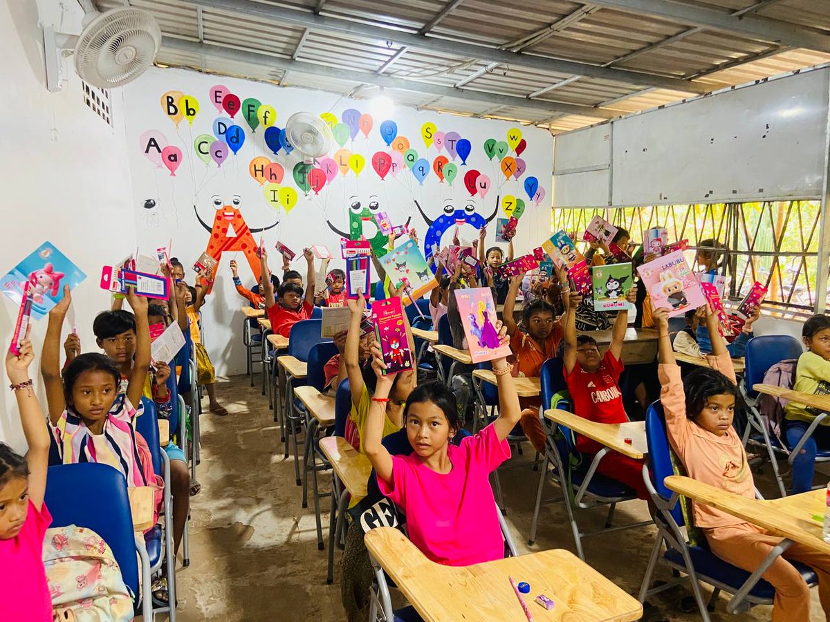 It was wonderful to meet the teacher organising the rural school education fund in Cambodia who have 93 students who study English for free. 

Neiro, <a href="/neiro/">Neiro</a> , donated school study books and stationary.

This will be followed by a special event in March where we will give bicycles