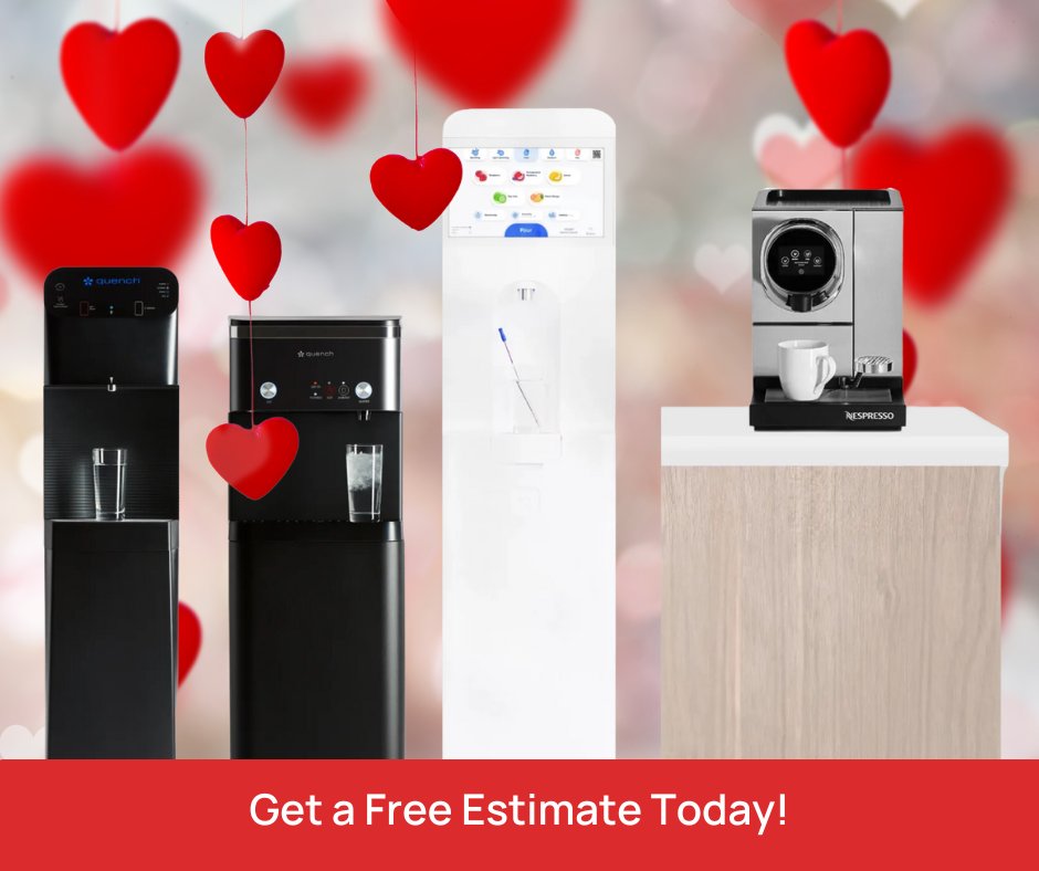 Give your office something to LOVE this Valentine's Day. We make it easy to upgrade your water with tailored service and best-in-class bottleless water coolers and sparkling water, ice, and coffee dispensers. Get a free estimate today: ow.ly/Gmx250UWZsZ