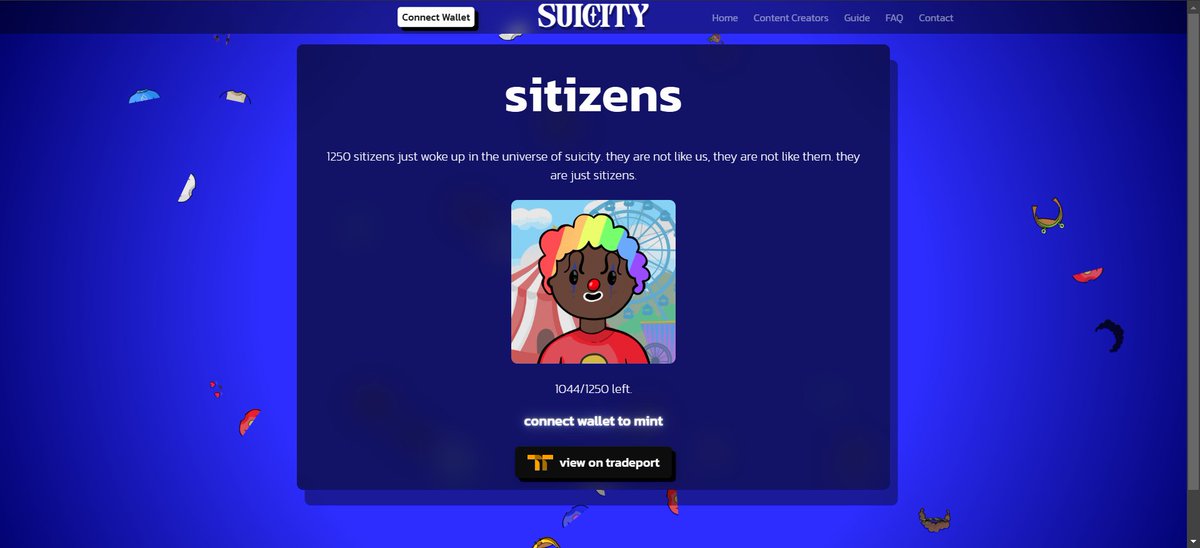 SuiCityP2E's tweet photo. mint is now live! 🤝
https://t.co/xhAL0IPoG4

TradePort 🟧
https://t.co/6ngB87PAWs https://t.co/m6U09pNsSi