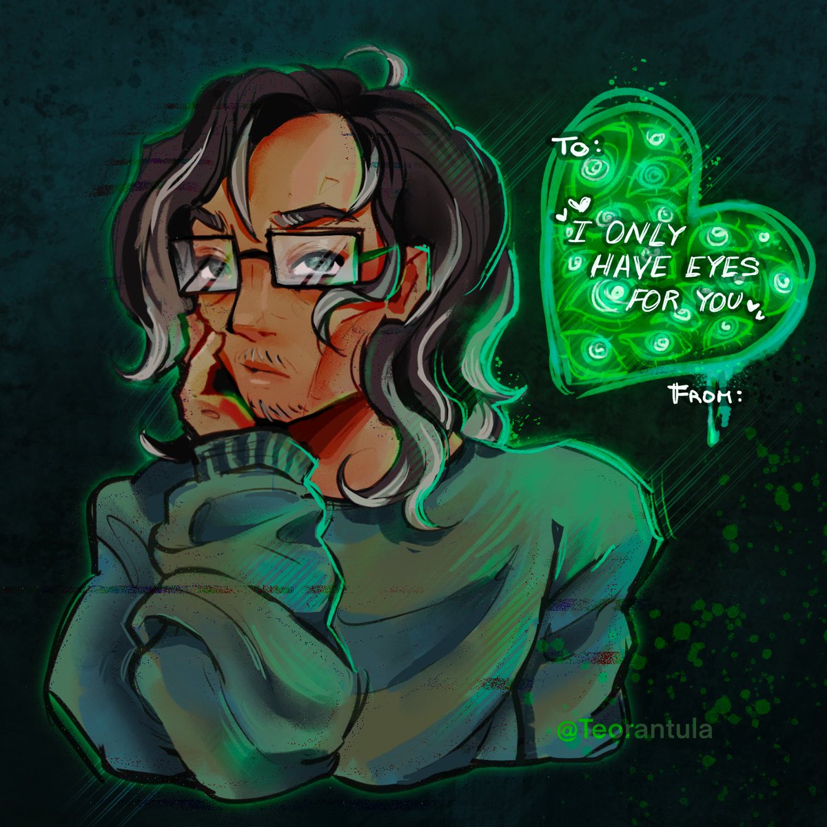 TMA John themed card for you to send to your loved ones <3 

hope you guys like how slayful I made him too

#tma #tmafanart #themagnusarchives #jonsims #jonathansims