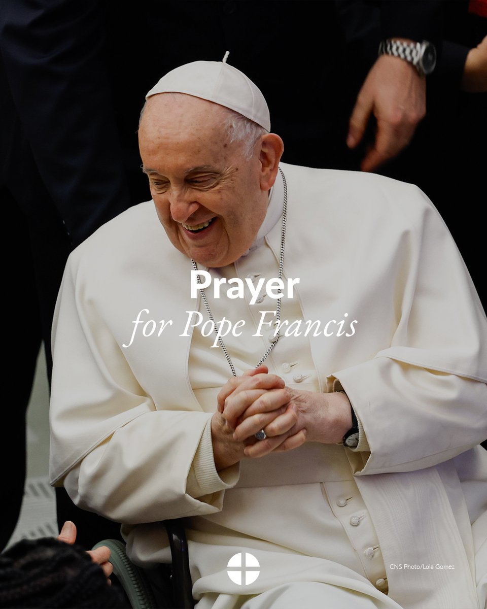 We join in prayer for the Holy Father during his hospitalization. 

ow.ly/Beyo50V0ezN