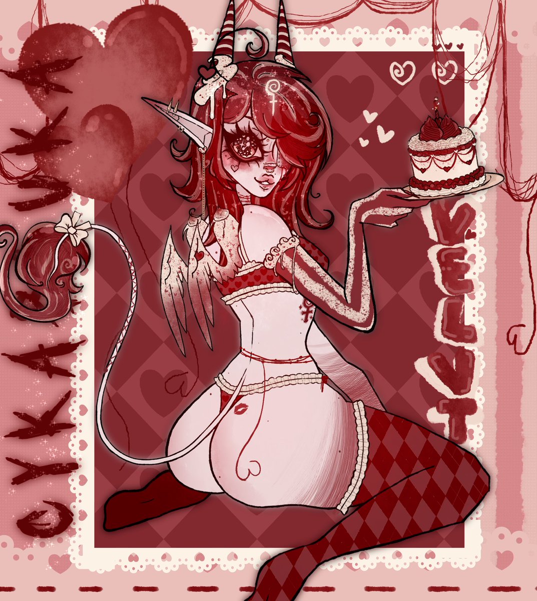 cykabluka's tweet photo. valentime..
🌹
#artmoots #ArtistOnTwitter #art #kawaiiart #kawaii #candygore #digitalart #gurokawaii #commission #yamikawaii #demonkin #pastelgoth https://t.co/jhRQXiaHY9