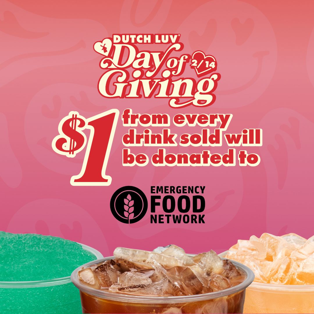 Emergency Food Network (@efoodnet) on Twitter photo 🌟Let’s spread the luv today (2/14)! Swing by 8624 Steilacoom Blvd Sw & 6229 Lake Grove St SW in Lakewood, enjoy your fave drink, and support Emergency Food Network—$1 from every drink sold will be donated! TODAY ONLY 2/14 <a href="/dutchbros/">Dutch Bros Coffee</a> #dutchluv 🌟Let’s spread the luv today (2/14)! Swing by 8624 Steilacoom Blvd Sw & 6229 Lake Grove St SW in Lakewood, enjoy your fave drink, and support Emergency Food Network—$1 from every drink sold will be donated! TODAY ONLY 2/14 <a href="/dutchbros/">Dutch Bros Coffee</a> #dutchluv
