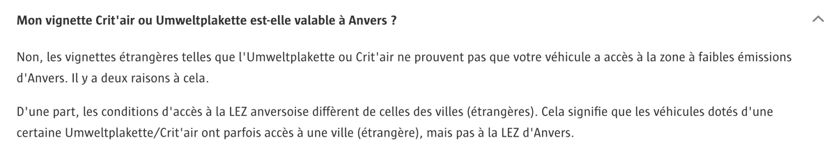 politouit's tweet photo. Et évidemment les vignettes #Critair françaises ou #Umweltplakette allemandes ne marchent pas car le contrôle est effectué par des caméras intelligentes
(admettons : ils n’ont pas dû utiliser le bon prompt pour interroger faire marcher leur IA)
#StopZFE #StopLEZ https://t.co/xlmYz3PZNA