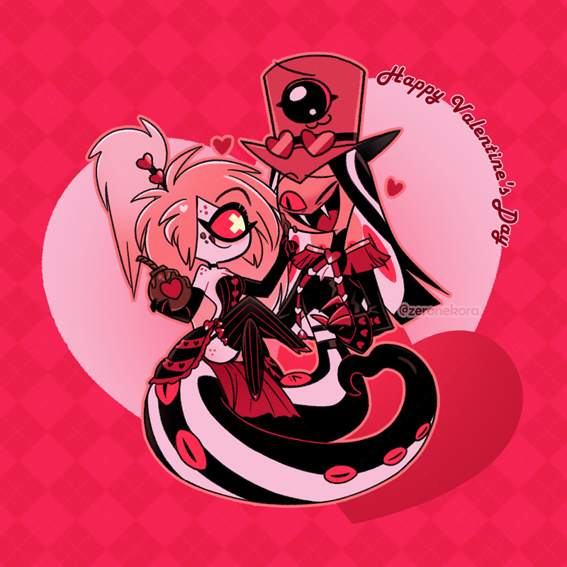 ZeroneKora's tweet image. 🐍🍫🍒
💕Happy Valentine's Day💝

#SirPentious #CherriBomb
#HazbinHotel #CherriSnake