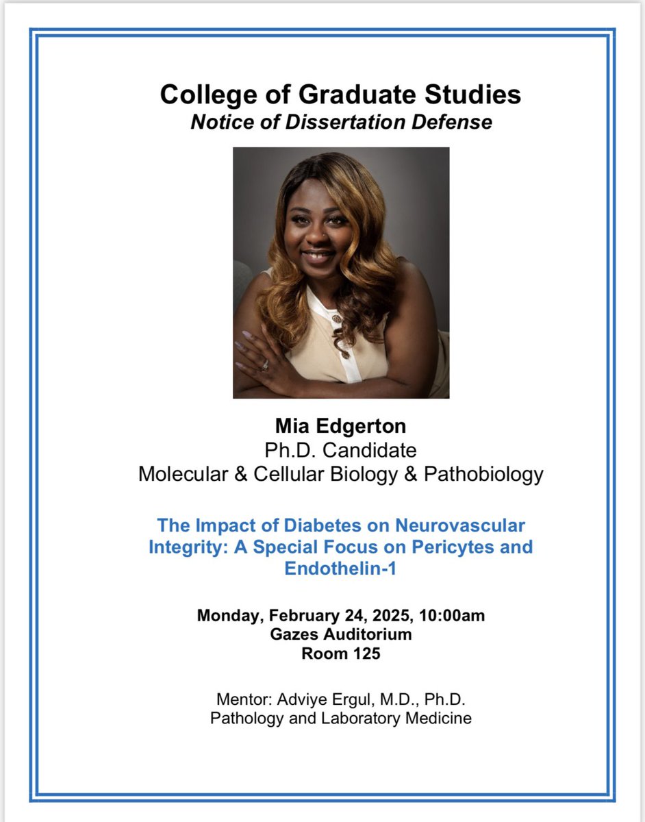 Seeing this flyer felt like a breath of fresh air. I’m so excited for this new chapter of my life. Every obstacle, challenge, and win has prepared me for this moment. It’s time for me to spread my wings and soar, and I can’t wait to see what doors open in the future. 😊🎉🧬👩🏾‍🔬🧠