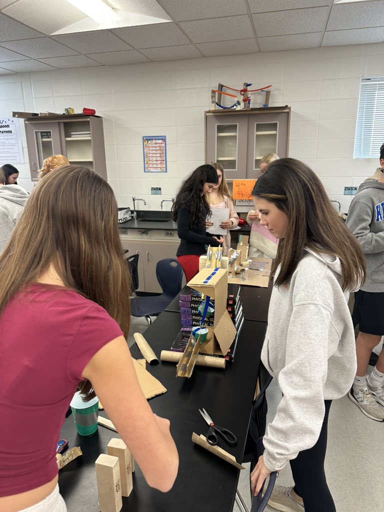 Natalie LaFon (@natalielafon) on Twitter photo Busy morning in science! Students are working hard and designing their Rube Goldberg Machines before testing them later today!
<a href="/TheNMSWildcats/">Northwestern Middle School</a> @NWMS_HQuraishy #STEMeducation Busy morning in science! Students are working hard and designing their Rube Goldberg Machines before testing them later today!
<a href="/TheNMSWildcats/">Northwestern Middle School</a> @NWMS_HQuraishy #STEMeducation
