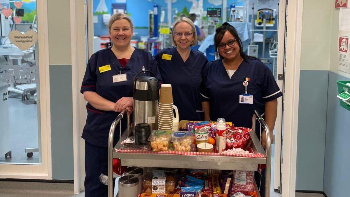 Our Wonderful CICU (Cardiac Intensive Care Unit)  team have been celebrating World Heart Month by hosting a series of education events teaching about the heart and looking back at the history of the Cardiac team at our Children's Hospital orlo.uk/urB4r .❤️