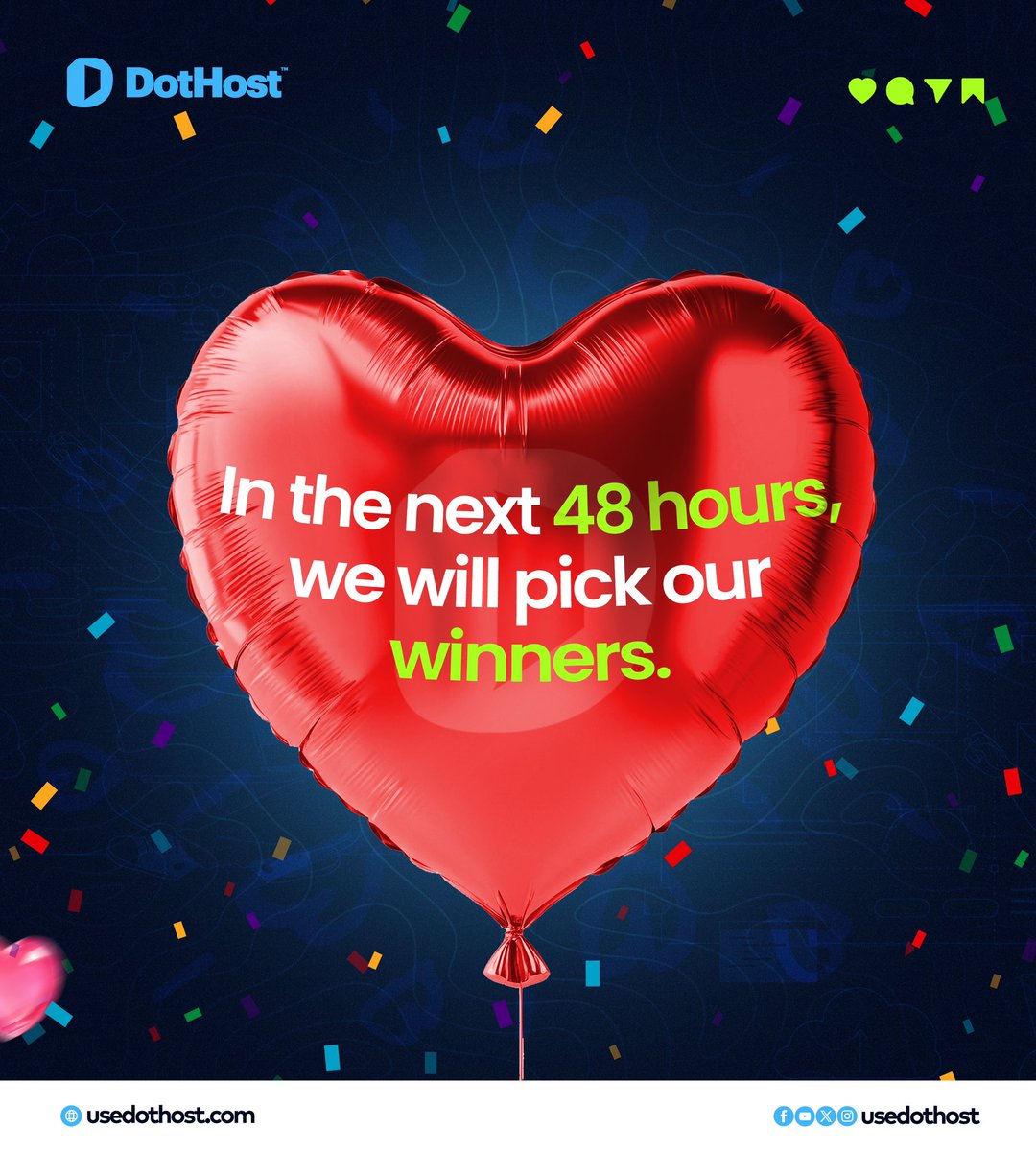 usedothost's tweet photo. Winners will be announced in 48 hours.

 Don’t miss out! https://t.co/4E33jqKXTW