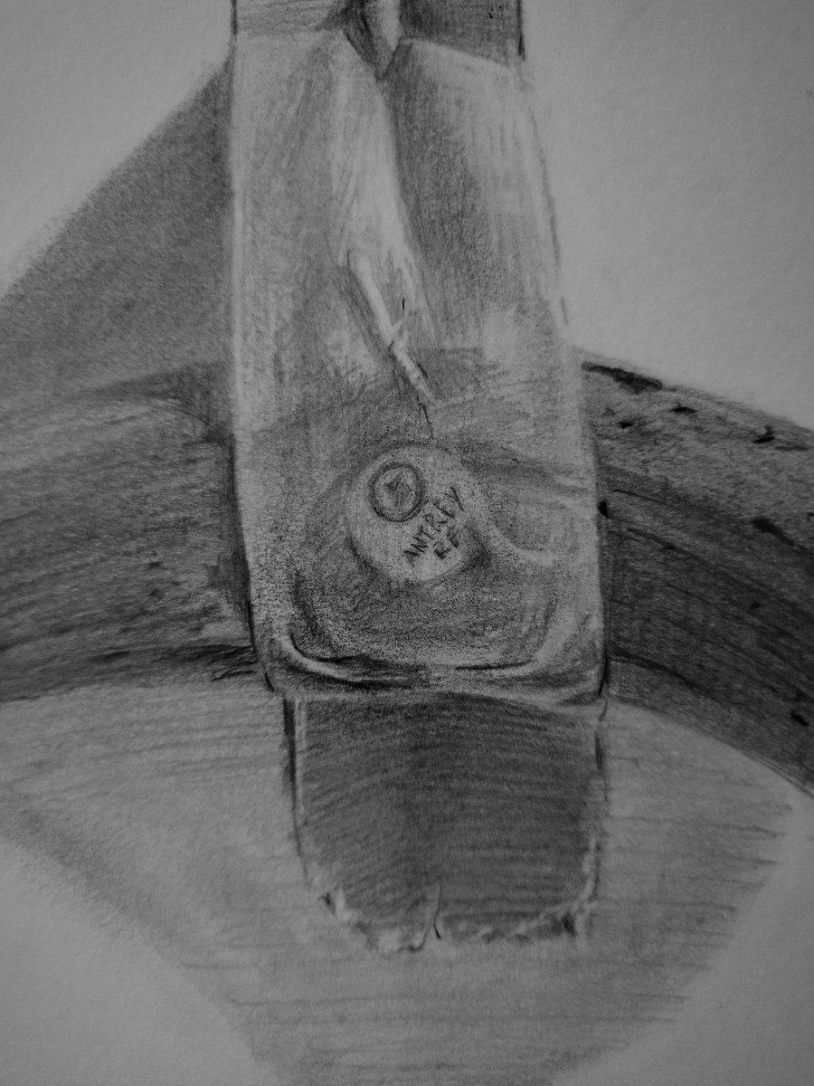 "Inedible"
Graphite on paper
My latest pencil drawing