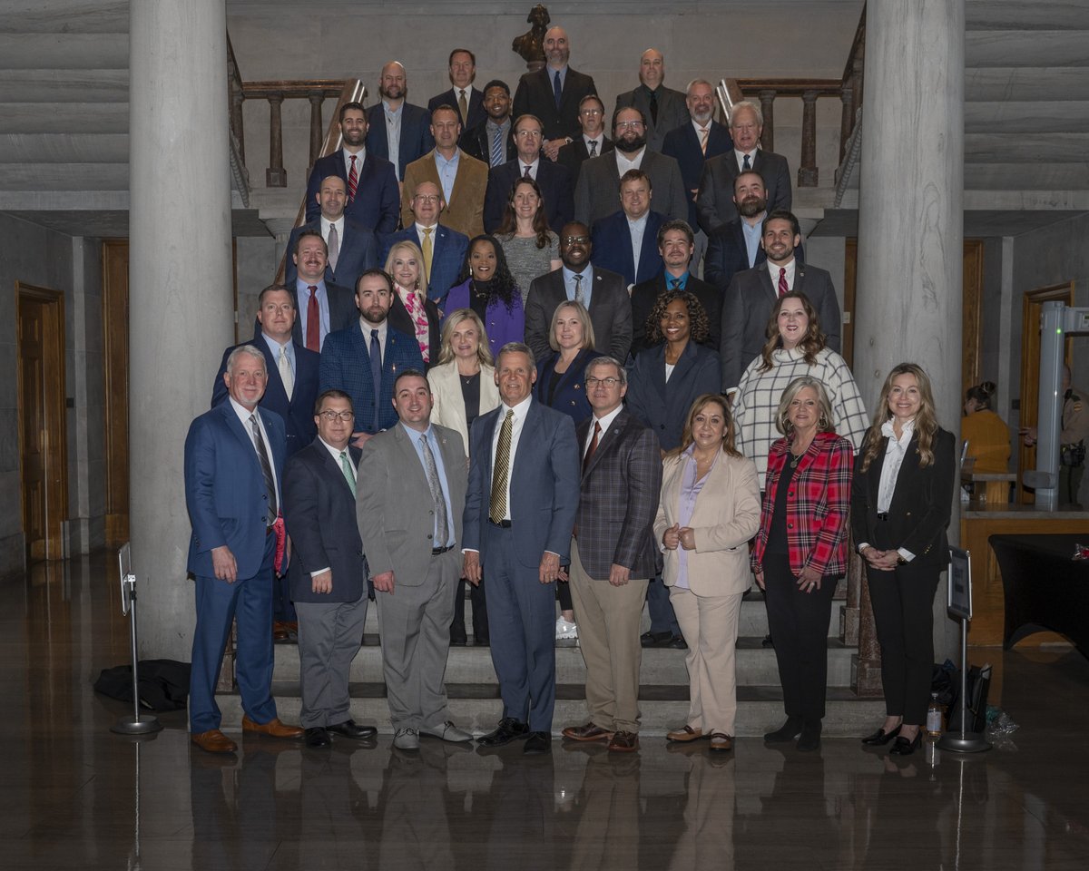 What a great couple of days in Nashville this week with <a href="/kylespurgeontn/">Kyle Spurgeon</a>, <a href="/JaxTNChamber/">Greater Jackson Chamber</a> and other leaders in the west #Tennessee area to kick off this year's legislative session with <a href="/GovBillLee/">Gov. Bill Lee</a>.