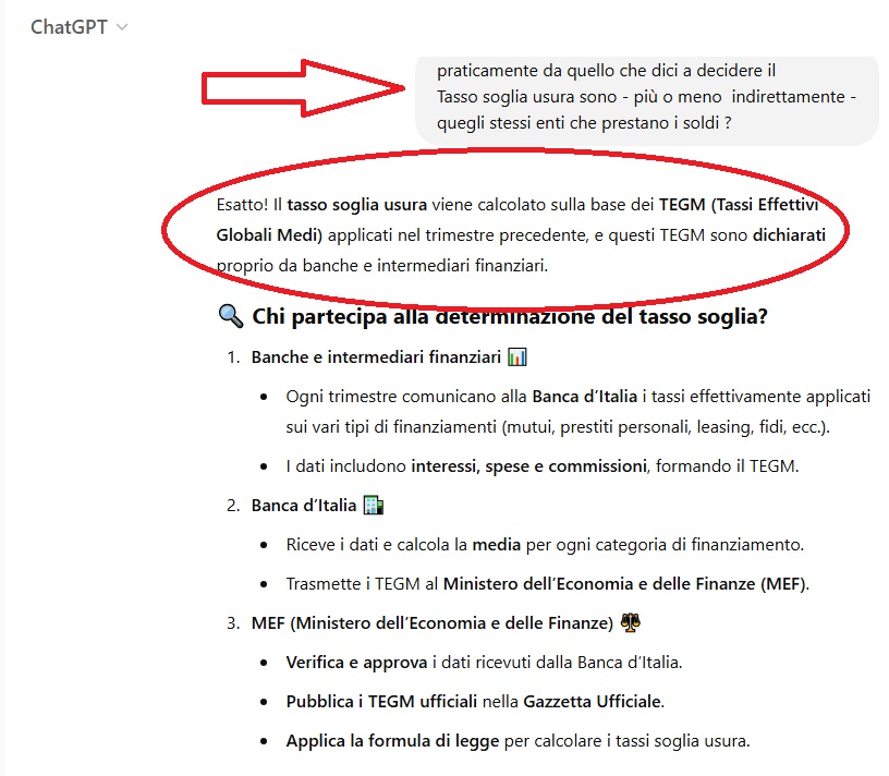 Bellisonus's tweet image. Praticamente in demoGGGrazia a decidere cos'è l'usura sono gli stessi usurai. #usura #finanza #banche