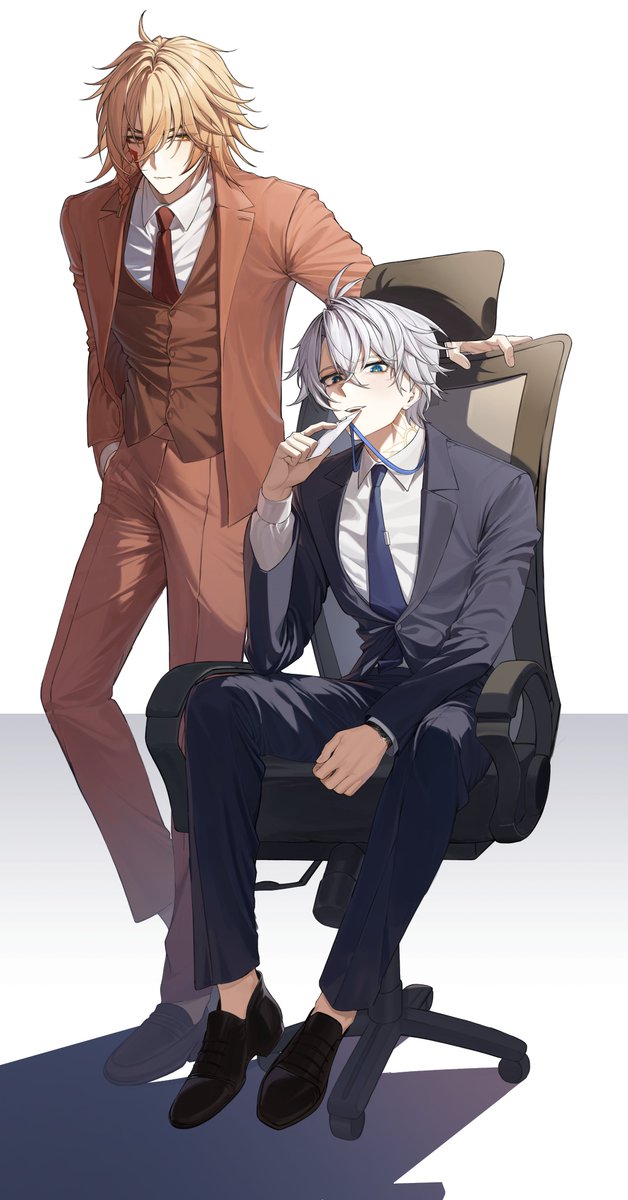 Mobiling14's tweet photo. #HonkaiStarRail #崩壊スターレイル #Mydei  #Phainon 
정장 버전 https://t.co/ZIHYIs1vDa