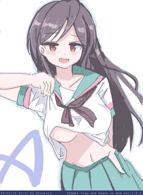 「Aチャンネル  ユー子 #tegaki_dt 」|24のイラスト