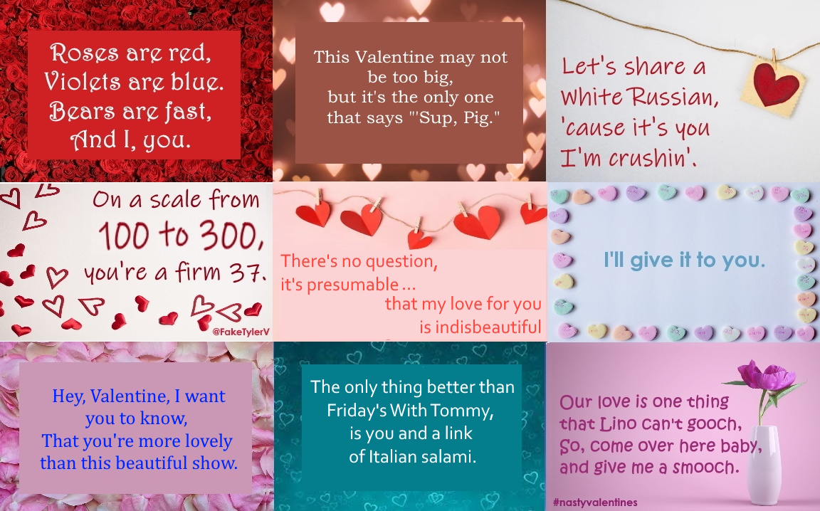 Happy St. Valentine's Day!    

Looking for a last-minute card for your loved one?  Pick one of these Catholic Guy Show-inspired cards... you can guarantee that the receivee will give it to you!