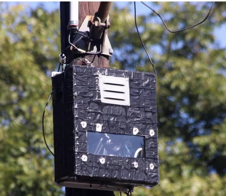 police have subjected at least 3 homes and a community arts space in southeast atlanta to covert surveillance via illegally installed cameras mounted on light poles. read more: theguardian.com/us-news/2025/f…