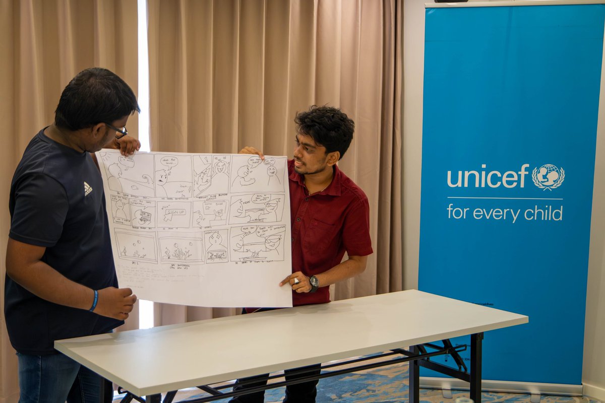 UNICEFMaldives's tweet image. And it's a wrap on imaGen Ventures Fuvahmulah!

We are excited to showcase the innovative ideas &amp;amp; solutions the young participants have developed to tackle the climate challenges faced by their communities.

#ForEveryChild, a sustainable future ♻️

#Baaruveri
#ClimateGuardians