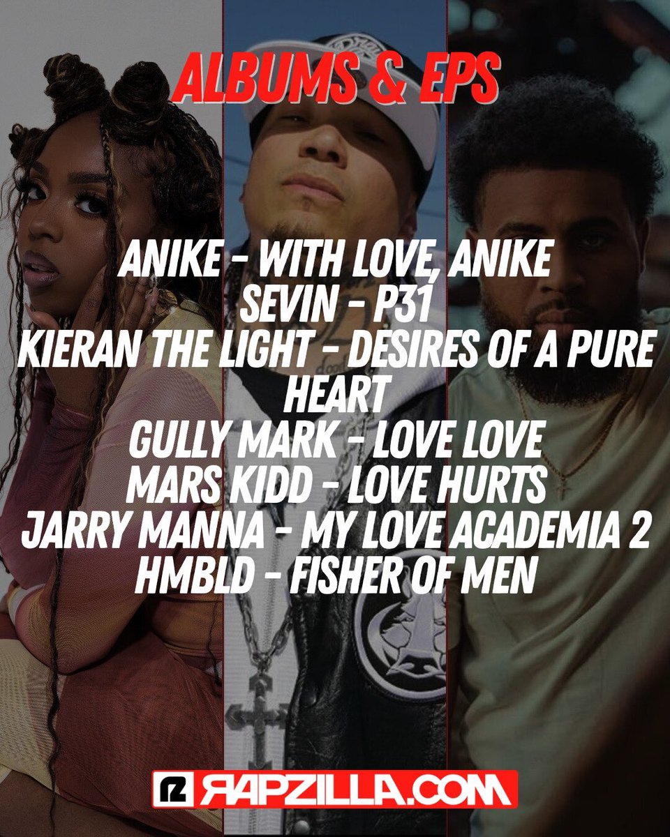 Rapzilla's tweet image. Project list 🎧