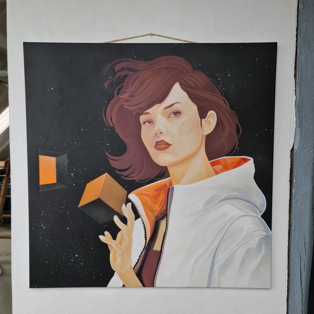 The 21 Nights of Transition 5/5

An artistically captured moment of freedom.
The artist steps back, the vision complete, a silent r-evolution beneath their feet.

Find the result on #btc4art:
btc4art.com/product/21-nig…

Artist: <a href="/Lady_Block_Jane/">LadyBlockJane</a>
Artist Portfolio: