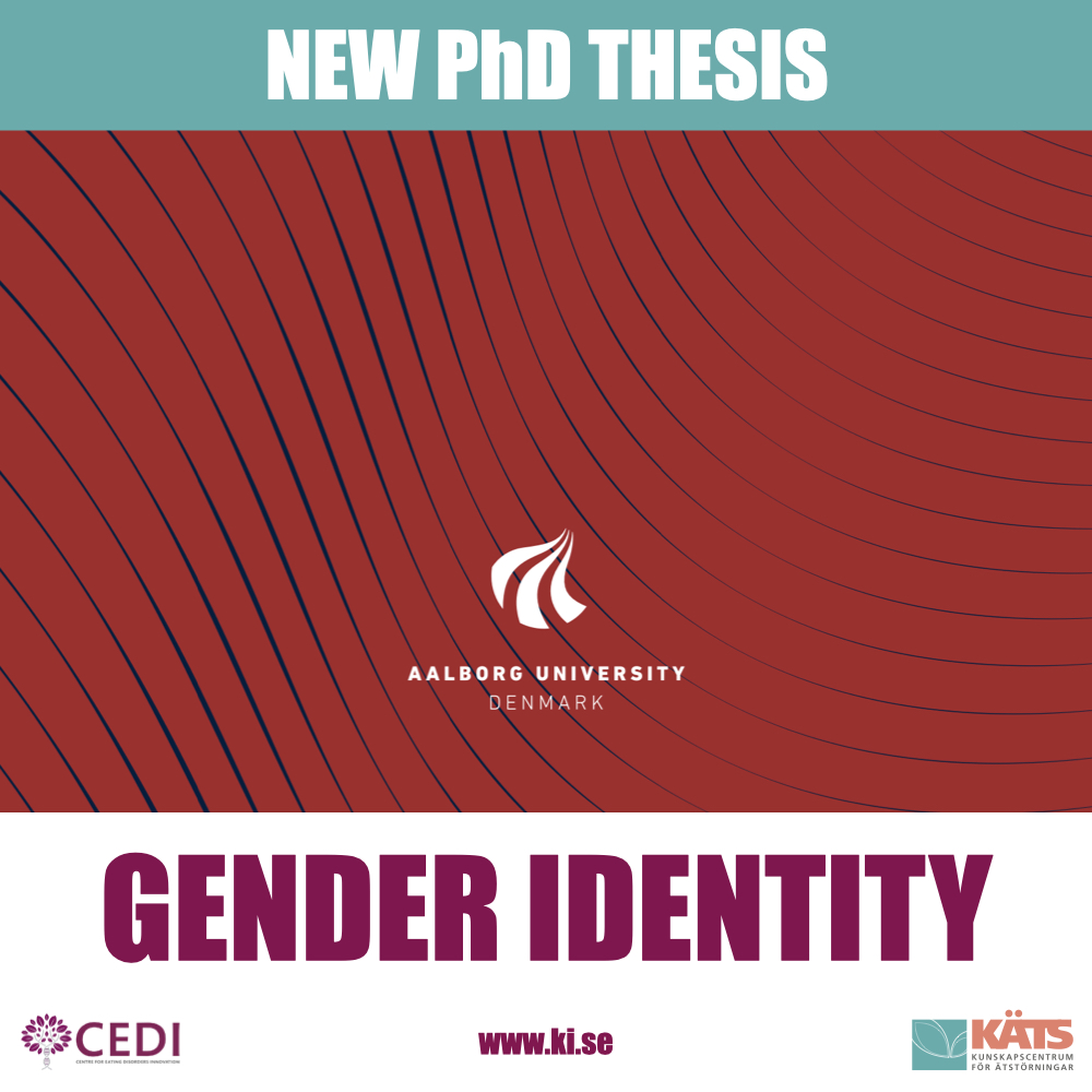 CEDI_KI's tweet image. On the 10th of January Sofie Martine Rasmussen from Aalborg University defended her PhD thesis on Eating Disorders and Gender Identity. The work sheds important topic that has received little attention.

vbn.aau.dk/en/persons/sof…