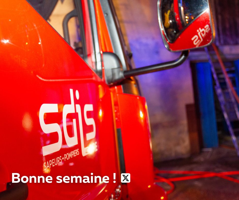 Les sapeurs-pompiers du #SDIS42 vous souhaitent une bonne semaine ! 🚒
#MondayMotivation