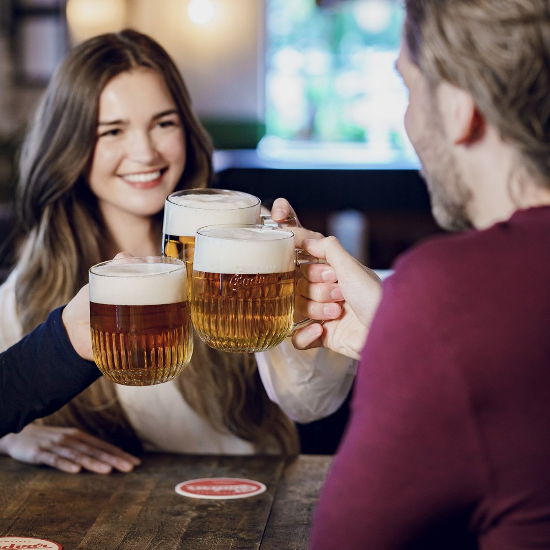 Roses are red, Budvar is gold. 🍺 

This Valentine’s Day, skip the clichés and raise a pint with someone who truly gets you—whether it’s your partner, your mate, or just you and your favourite lager. 

Tag someone you’d like to toast with today! 🍻