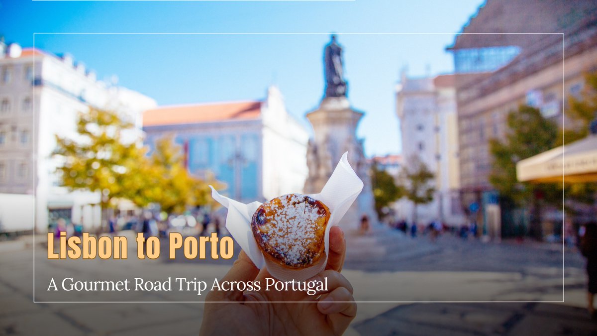 🍷✨ Some road trips are about the views – this one’s about the flavours! From warm Pastéis de Belém in Lisbon to fresh seafood in Nazaré and sweet ovos moles in Aveiro, this route is a feast on wheels. Details here tinyurl.com/4tndmm3n

#GoRoadTravel #Travel #visitportugal
