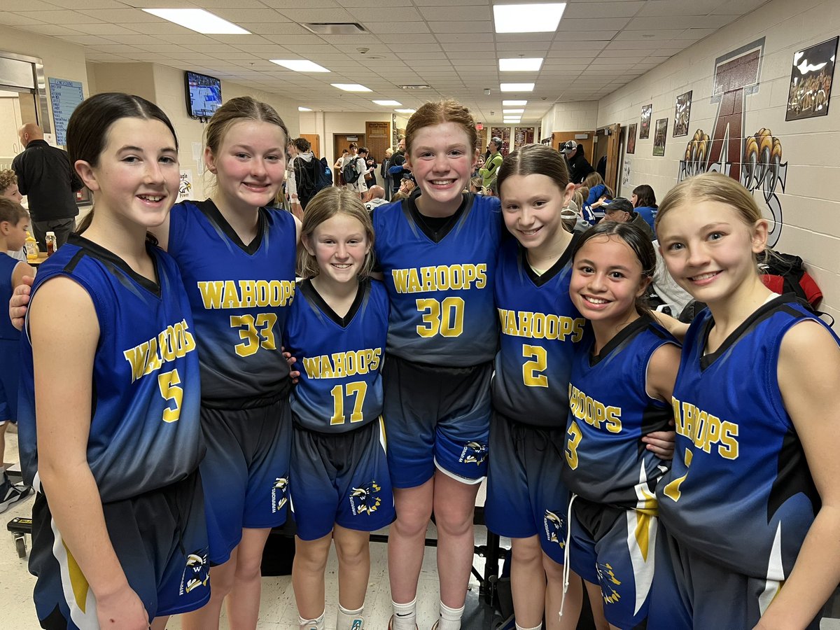 WahoopsBball's tweet image. Our 6th grade blue girls wrapped up their season in Arlington bringing home the 🥈in the 7th grade division! What a great season for these players and coaches! 👏👏👏
#wahoops #youthbasketball