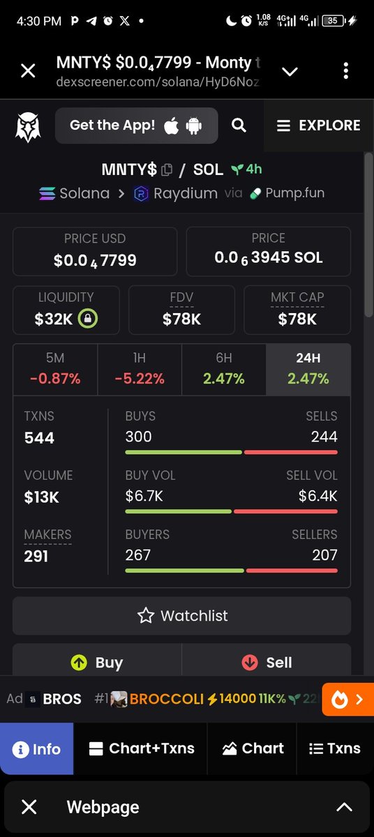 kryptcloud's tweet photo. @W0LF0FCRYPT0 $MNTY is the ticker Ideology

From 6k to 82k ATH

no influencer or paid ads, just organic.

HyD6Noz24amxhoV597Mst7DTnL43JvwmBE4sTWoBpump https://t.co/QNmPLasOip