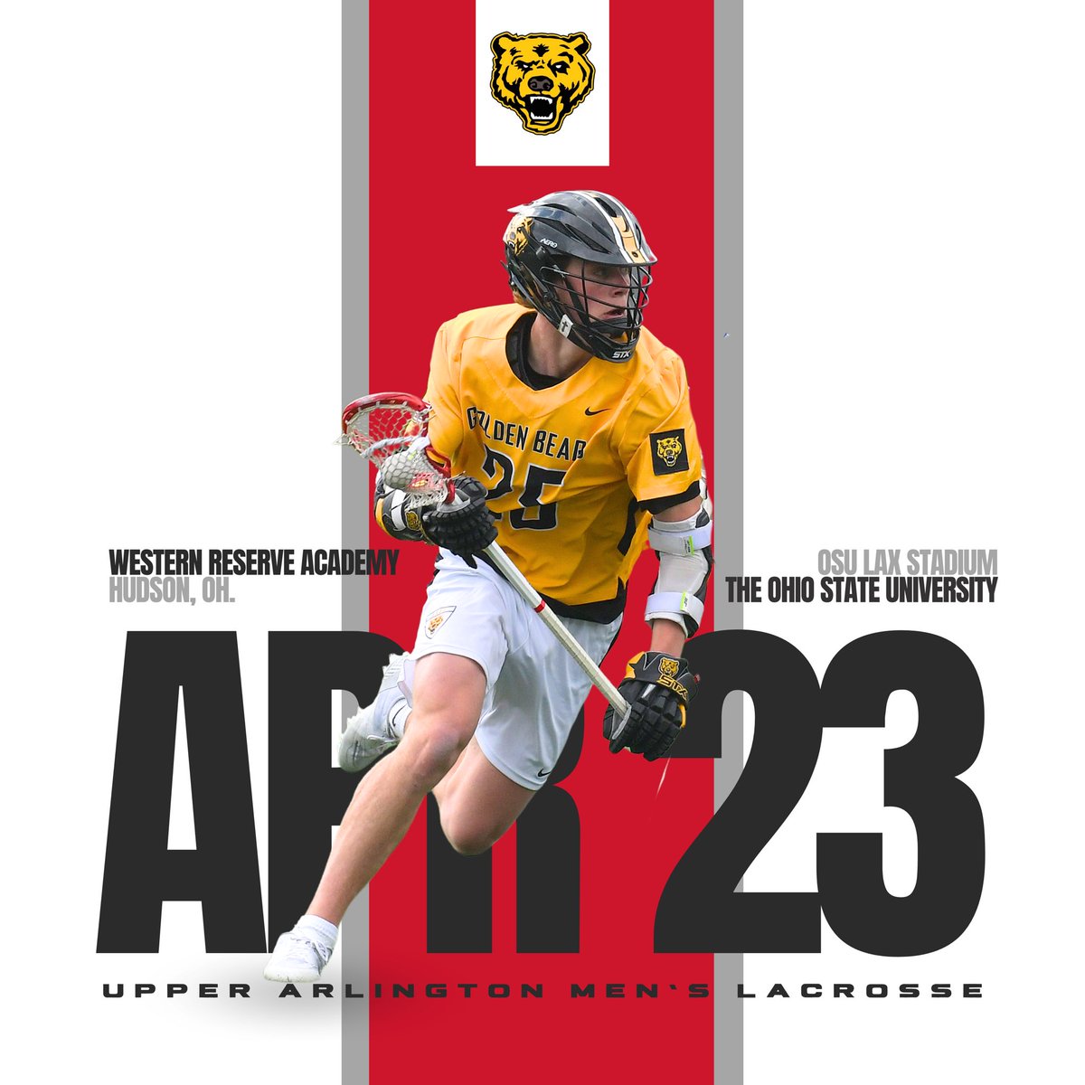 GAME 1️⃣1️⃣
One to circle. WRA at OSU. 🅾️

GO BEARS!