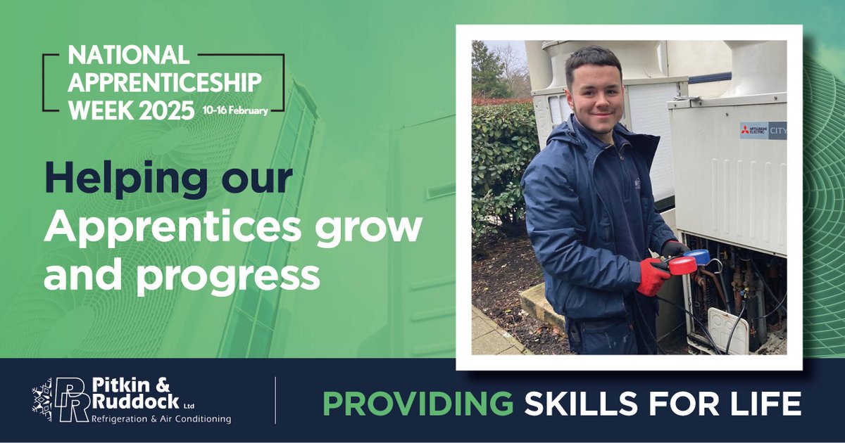 Our apprentices gain real-world experience working alongside our skilled engineers, learning the latest working practices and technologies.

Find out more about our apprenticeship scheme:
 pitkin-ruddock.co.uk/apprenticeships

#NAW2024 #Skillsforlife #Apprenticeships